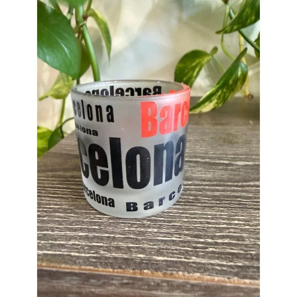 Barcelona, Spain, glass shot glass